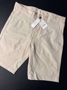 Crewcuts boys Flat-Front Chino Shorts in Cream